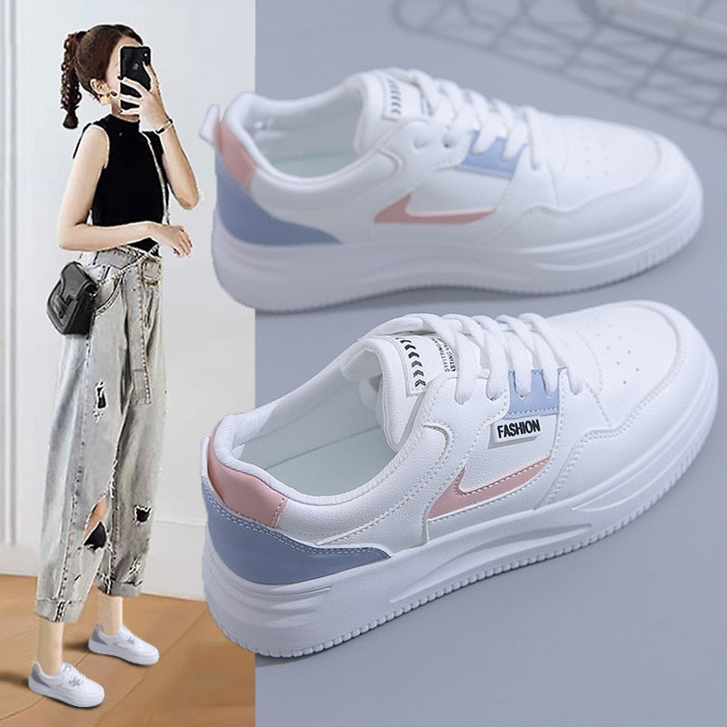 2022New Spring Women's Shoes All match Casual Women Platform Designer