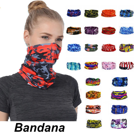 Fashion Men Women Head Face Neck Sunshade Collar Gaiter Tube Bandana