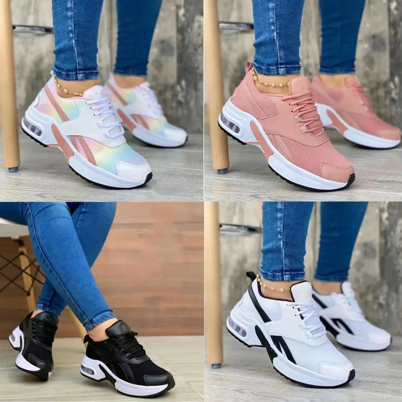 Fashion Women Sneakers Ladies Outdoor Running Shoes Breathable