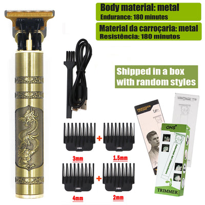 Vintage T9 Electric Hair Cutting Machine Hair Clipper Professional Men