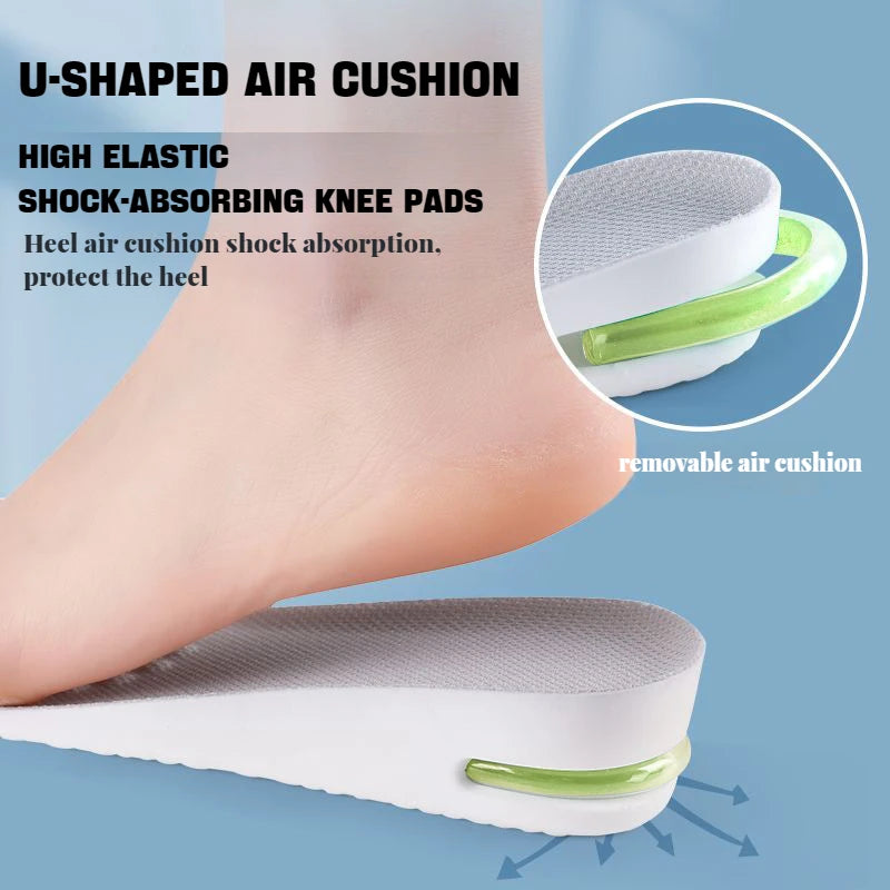 1Pair Height Increase Insole for Feet Sports Air Insoles Comfort