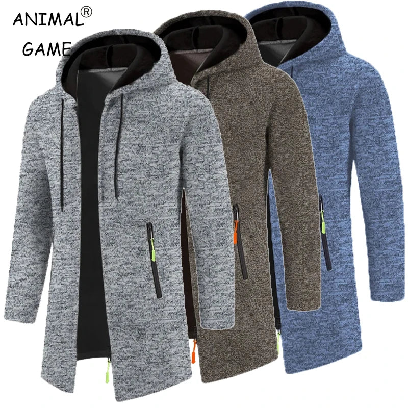 Sweatwear Men's Hoodies Long Sleeve Sweatshirts for Men Zipper Hooded