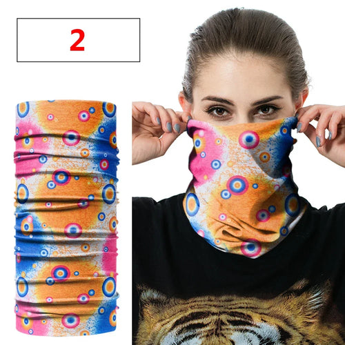 Fashion Men Women Head Face Neck Sunshade Collar Gaiter Tube Bandana