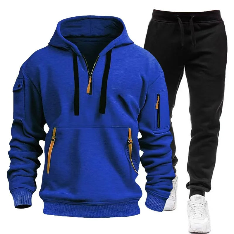 2024 Fashion Tracksuit For Men Hoodie Fitness Gym Clothing Men Running