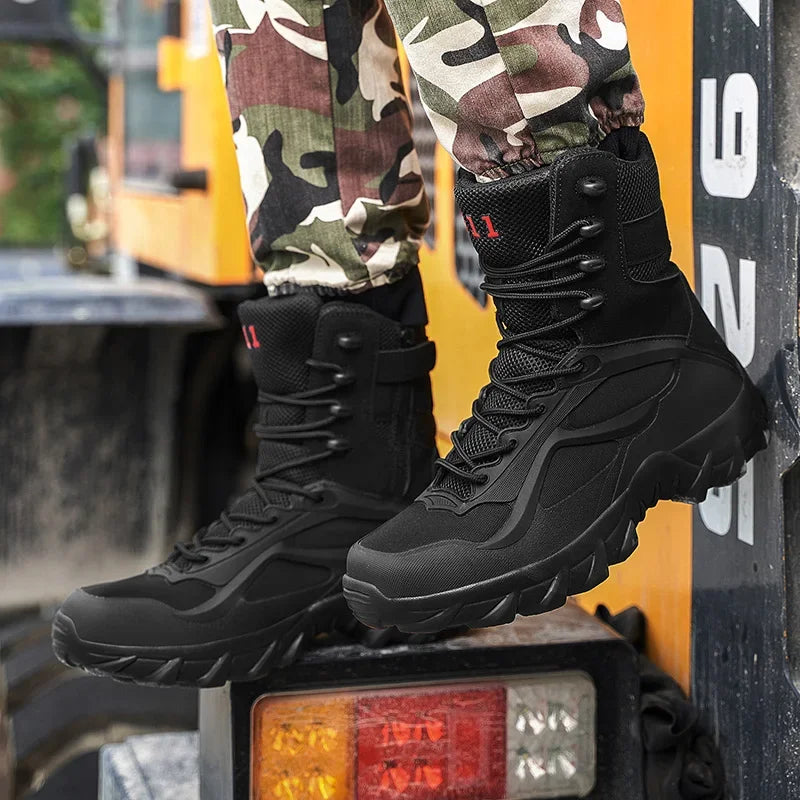 Men Tactical Boots Autumn Special Forces Field Man Boot Lightweight