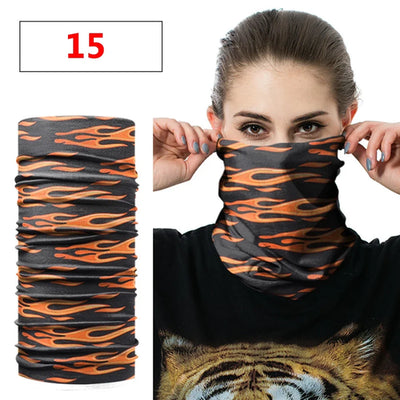 Fashion Men Women Head Face Neck Sunshade Collar Gaiter Tube Bandana