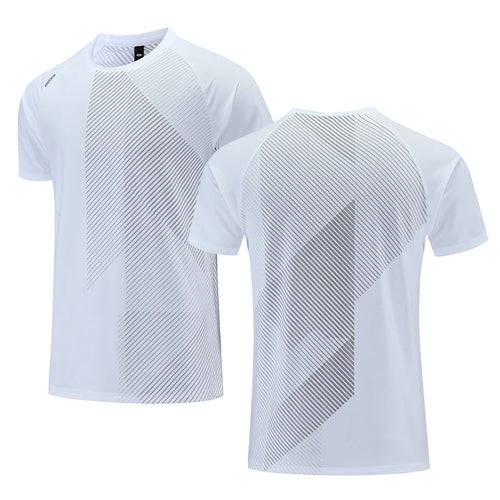 Quick Dry Men Running T-shirt Fitness Sports Top Gym Training Shirt