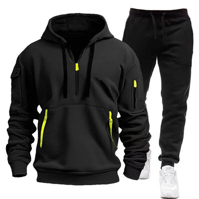 2024 Fashion Tracksuit For Men Hoodie Fitness Gym Clothing Men Running