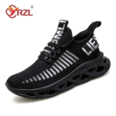 YRZL Men Shoes Comfortable Sneakers Women Breathable Couple Running