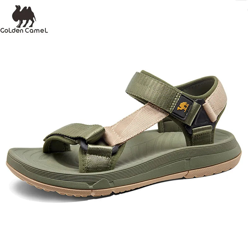 GOLDEN CAMEL Men's Summer Sandals Outdoor Shoes Comfortable Slippers