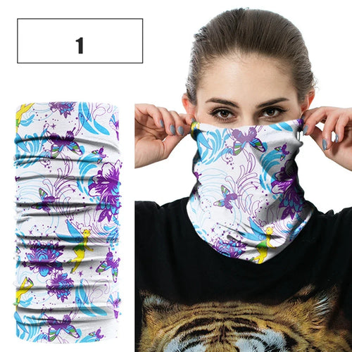 Fashion Men Women Head Face Neck Sunshade Collar Gaiter Tube Bandana