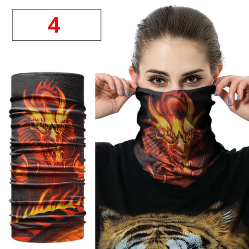 Fashion Men Women Head Face Neck Sunshade Collar Gaiter Tube Bandana