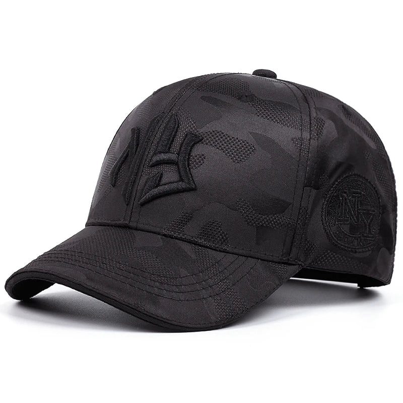 Fashion NY Three-dimensional Embroidery Baseball Hat Men Women Summer