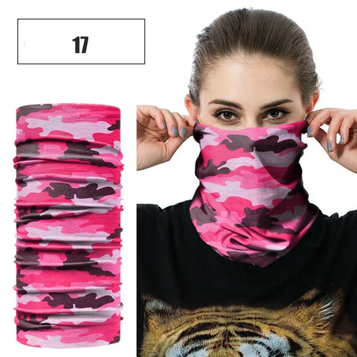 Fashion Men Women Head Face Neck Sunshade Collar Gaiter Tube Bandana