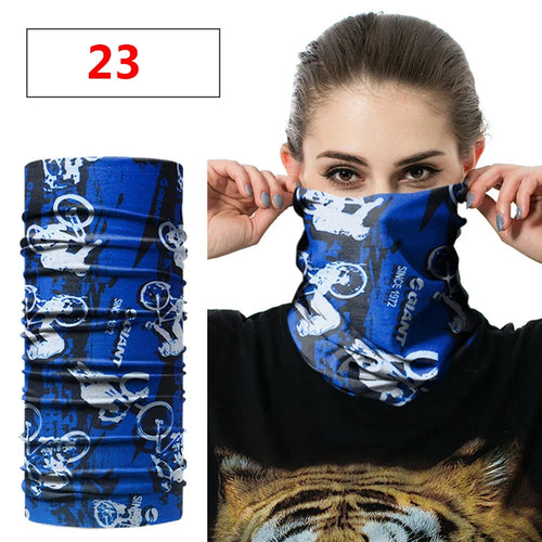 Fashion Men Women Head Face Neck Sunshade Collar Gaiter Tube Bandana