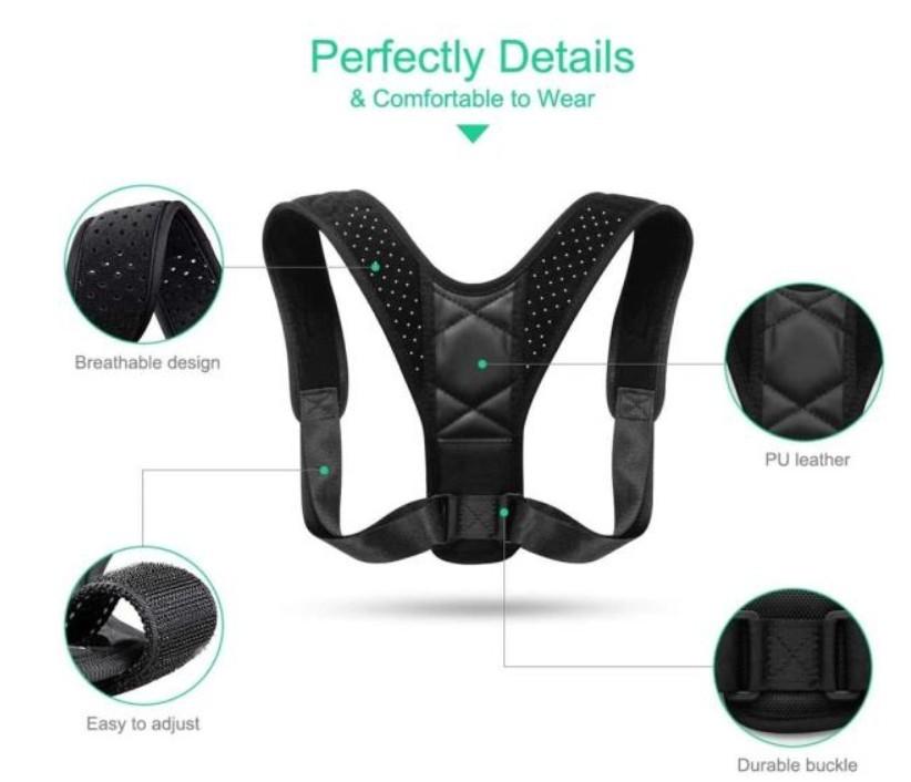 Unisex Adjustable Back Posture Corrector